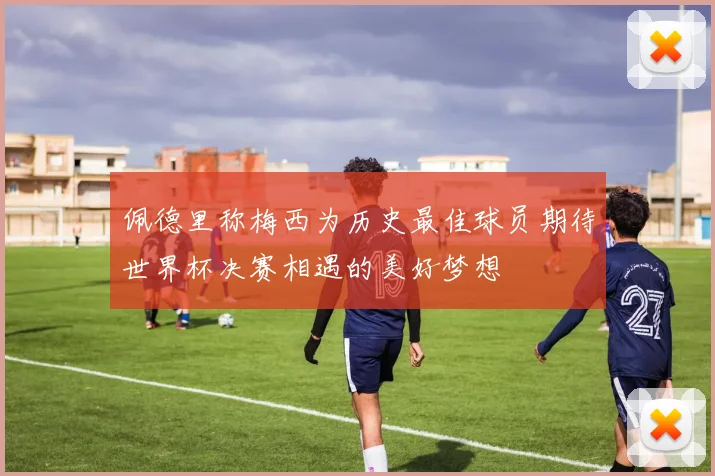 佩德里称梅西为历史最佳球员期待世界杯决赛相遇的美好梦想